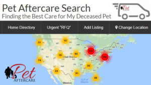 Search U.S. Pet Aftercare Directory